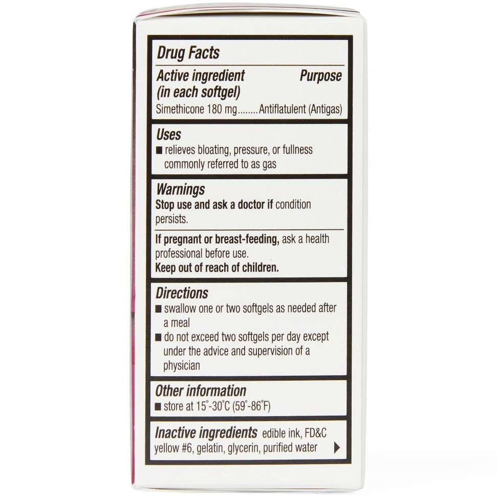 Ready in Case Ultra Strength SGas Relief 180mg 60Ct