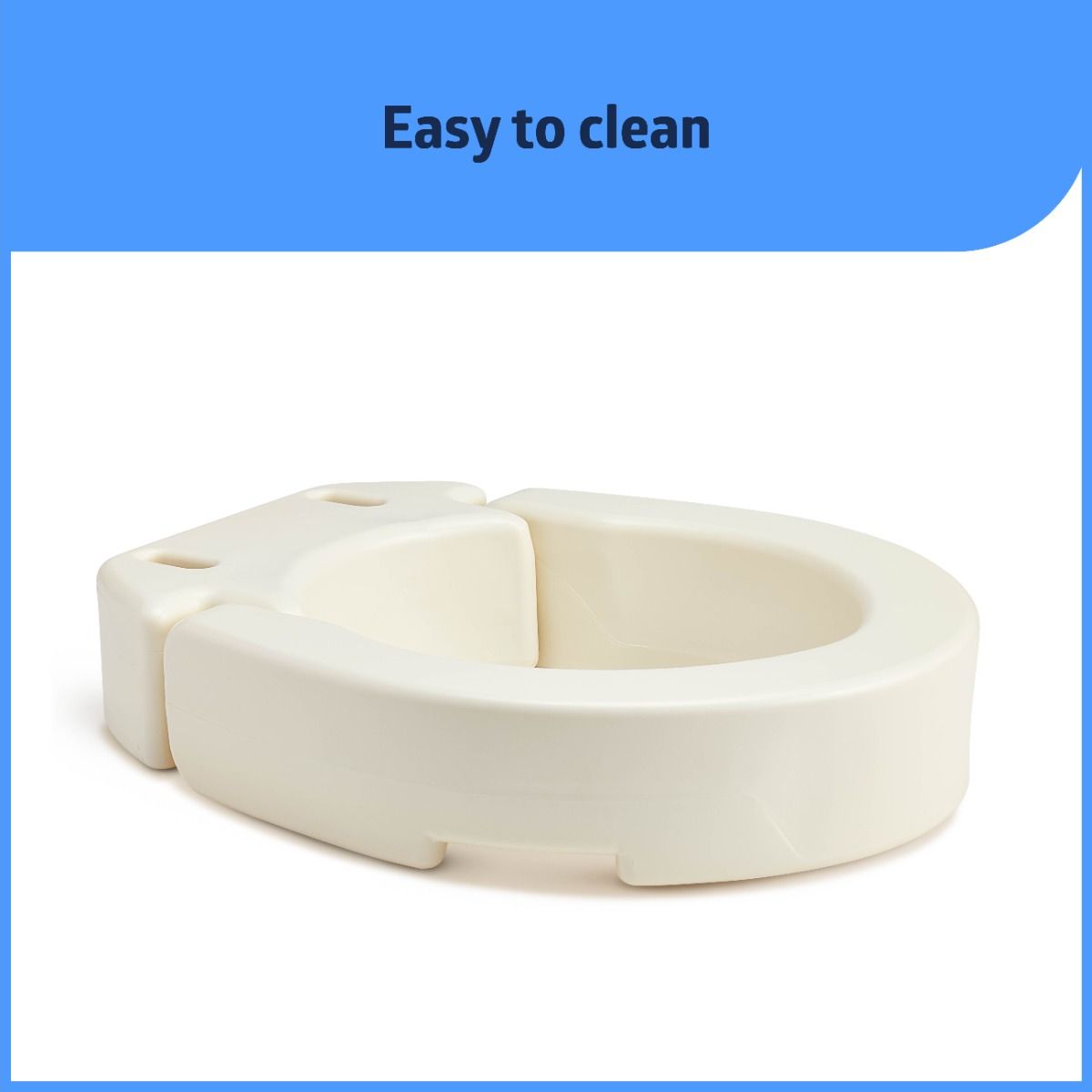 Medline Raised Hinged Toilet Seats