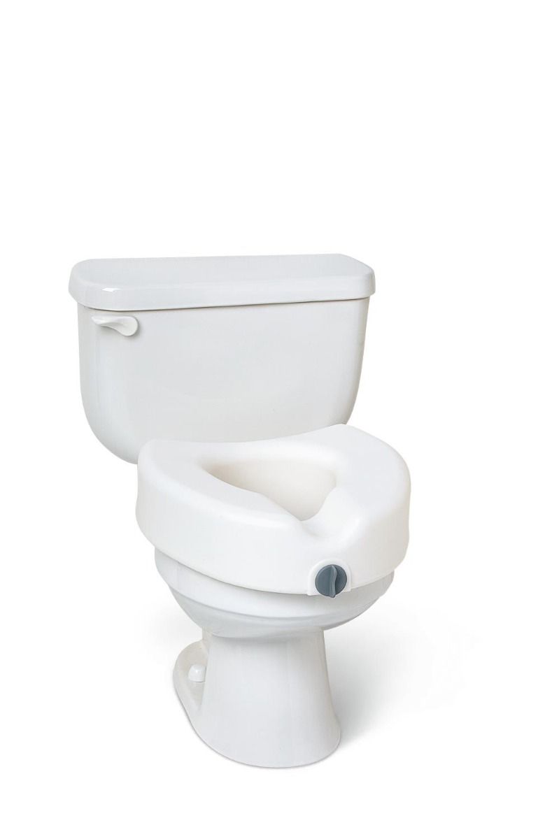 medline elevated toilet seat