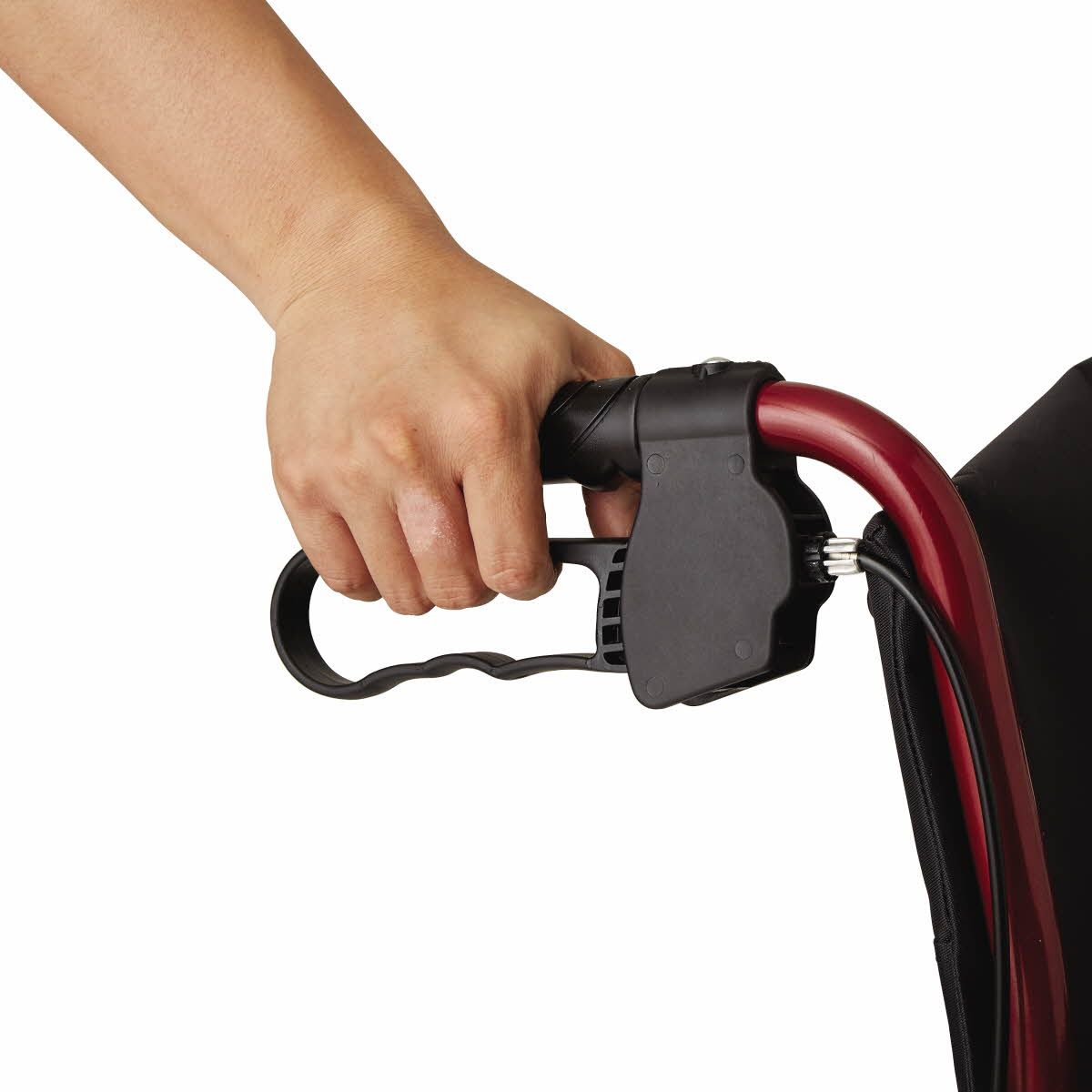 Medline Bariatric Transport Chair 22in Seat 500lb Cap 1Ct