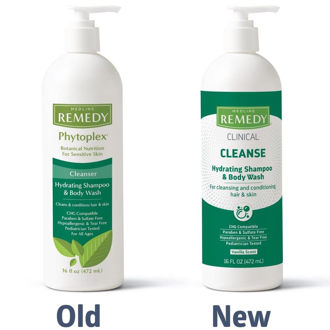 Medline Remedy Clinical Hydrating Shampoo Body Wash Shop All
