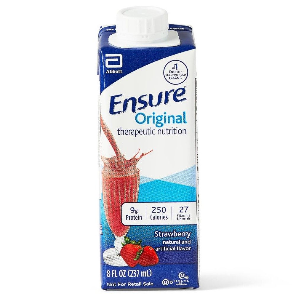 Ensure Original Strawberry Nutritional Oral Supplement 8oz 24Ct