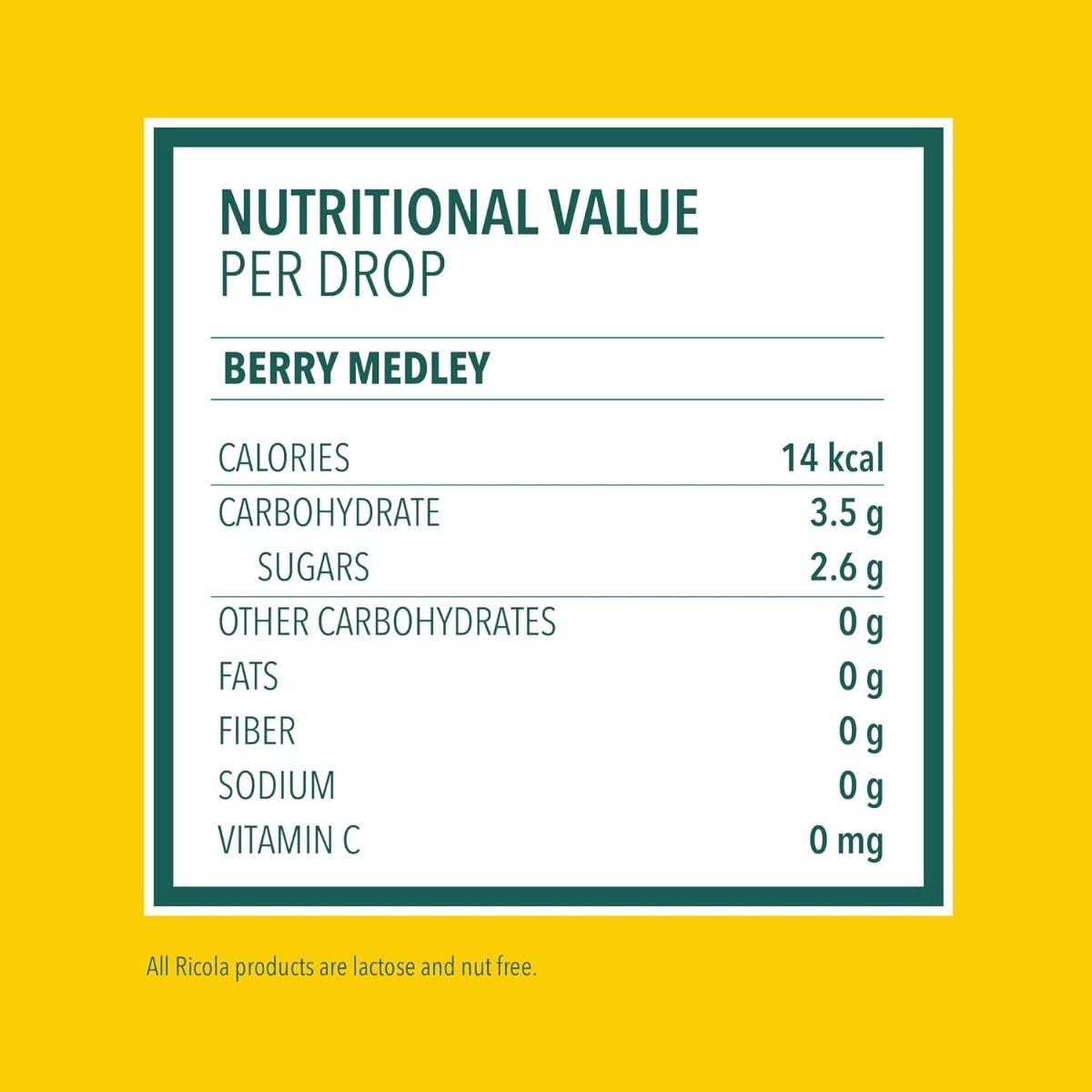 Ricola Herb Cough & Throat Drops Mixed Berry 19Ct