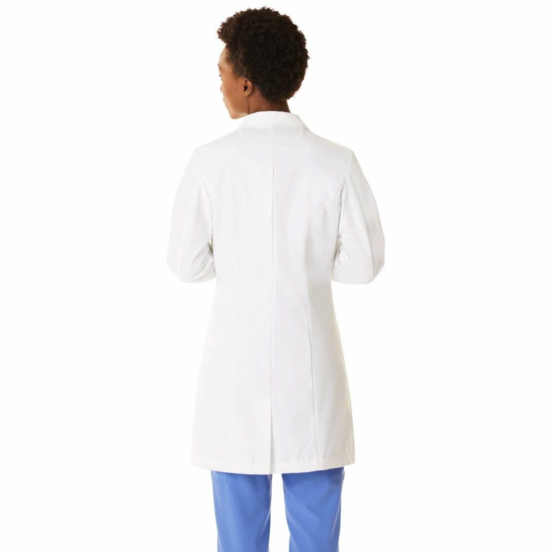 Medline Women's Staff Length Lab Coat Size L
