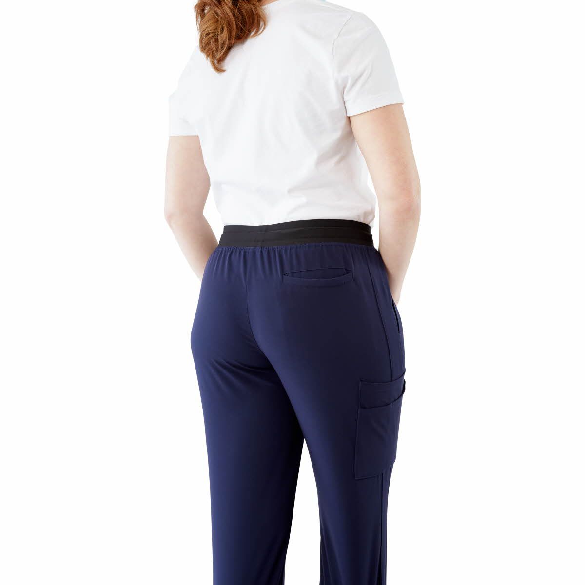 Varick ave Women's Scrub Pants Navy S Petite