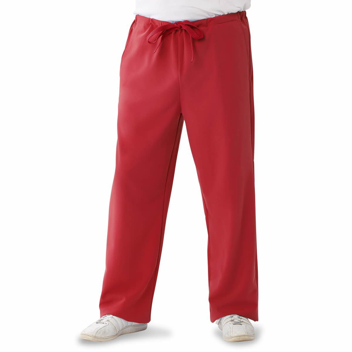 Newport ave Unisex Stretch Scrub Pants Red Regular Size L