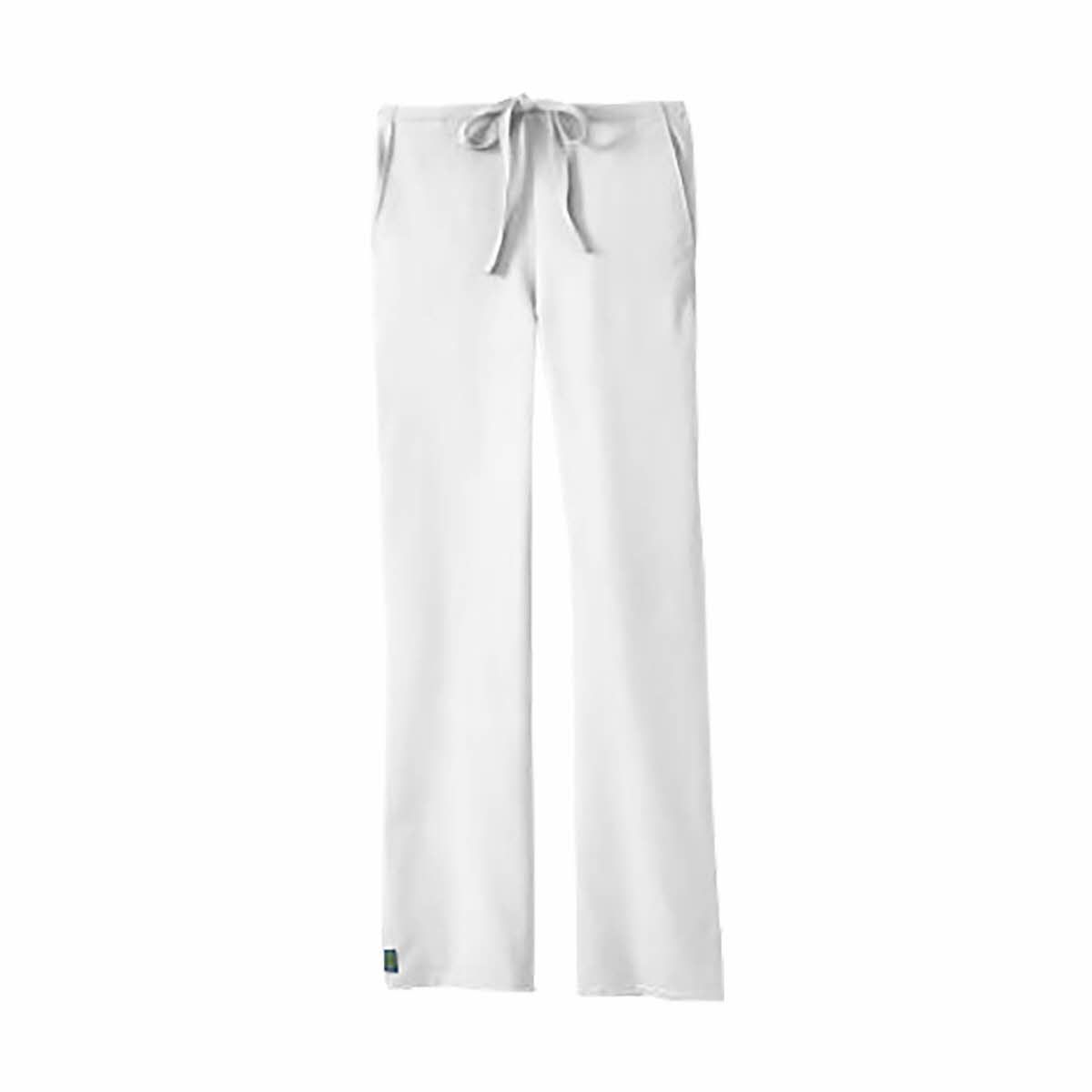 Newport ave Unisex Stretch Scrub Pants White Petite Size M