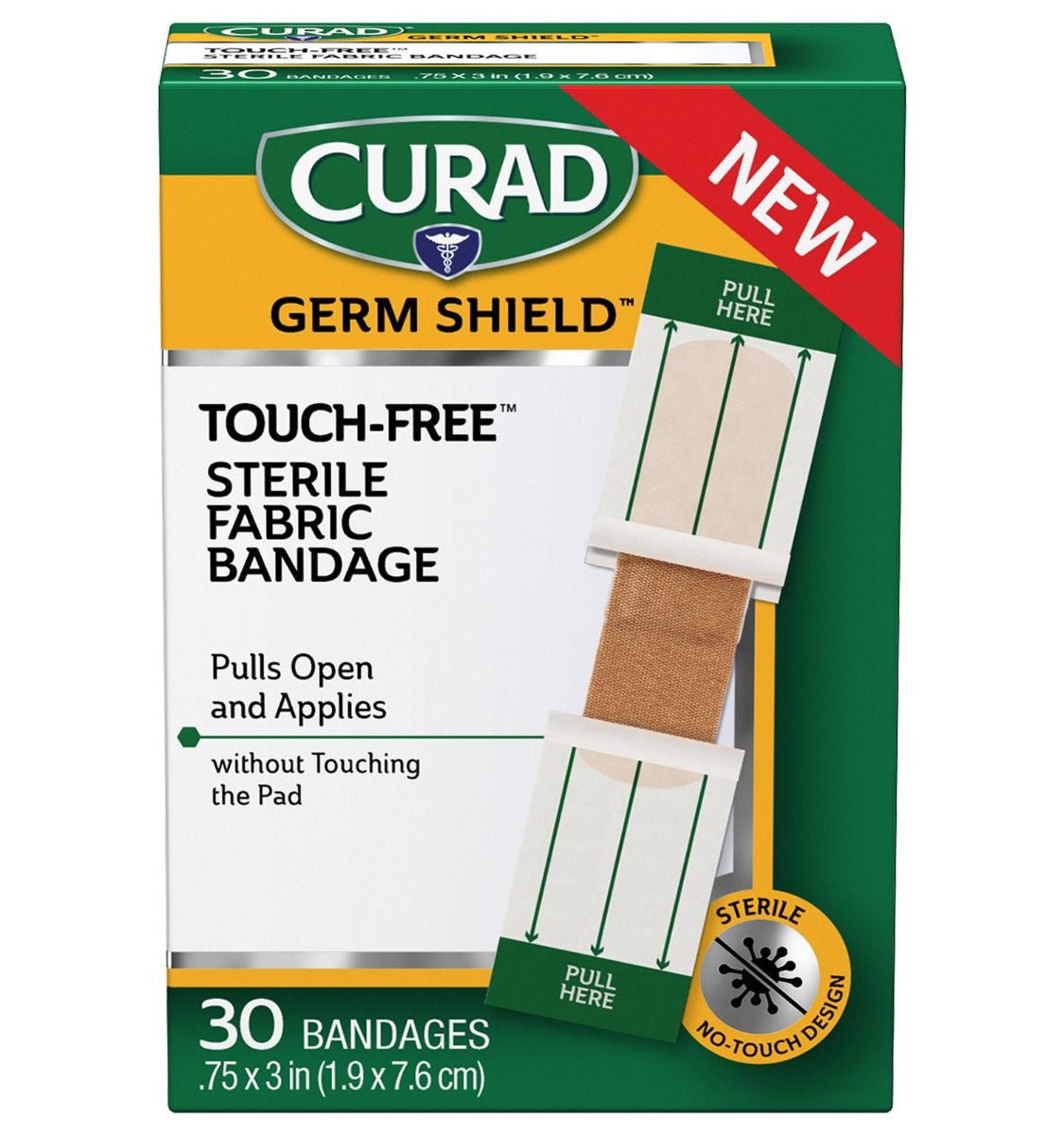 CURAD FlexFabric Adhesive Bandages 3/4x3 720Ct
