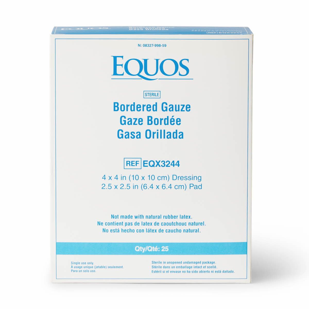 Equos Sterile Bordered Gauze