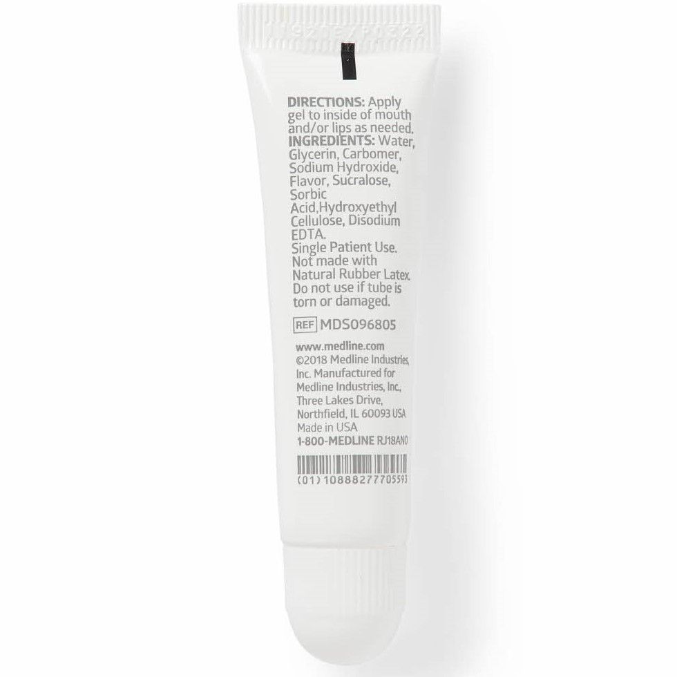 Medline Mouth Moisturizing Oral Gel 0.5oz 1Ct