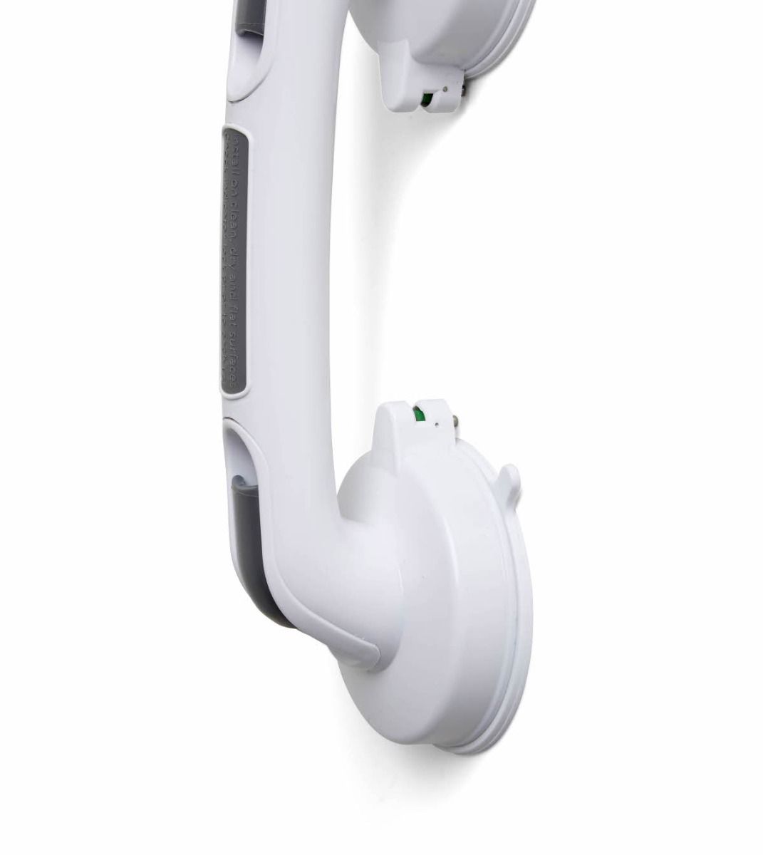 Medline Bathroom Wall Mount Suction Grab Bar 12in 3Ct