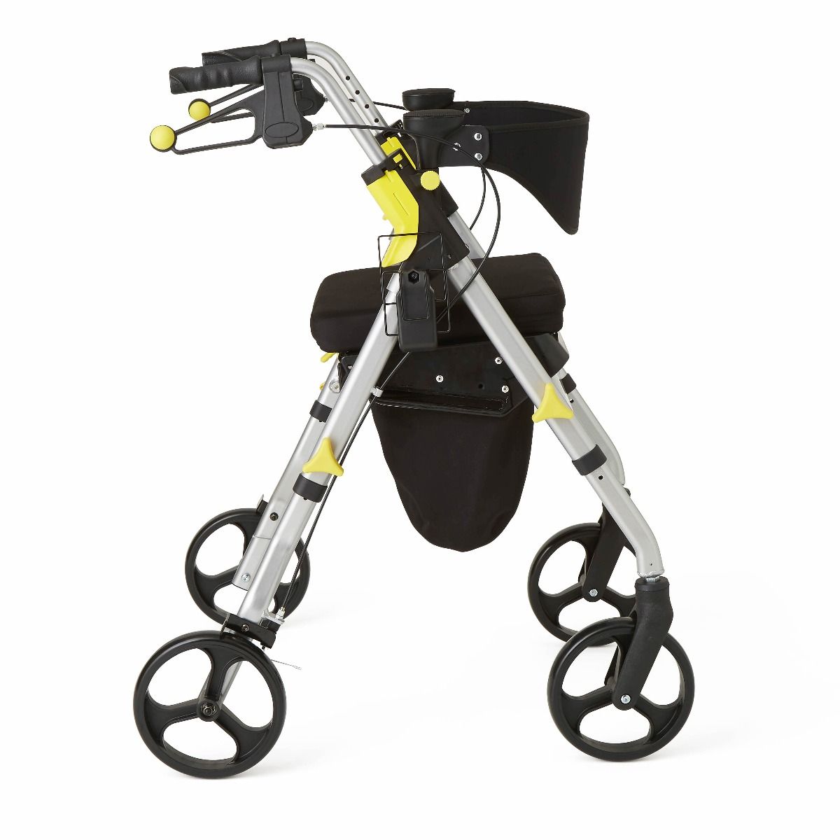 Medline Empower Rollator with 8in Wheels Silver 1Ct
