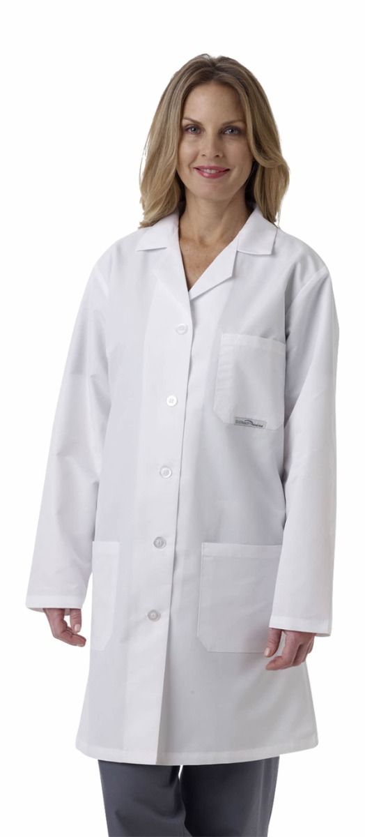 Women's Silvertouch StaffLength Lab Coat Size 6