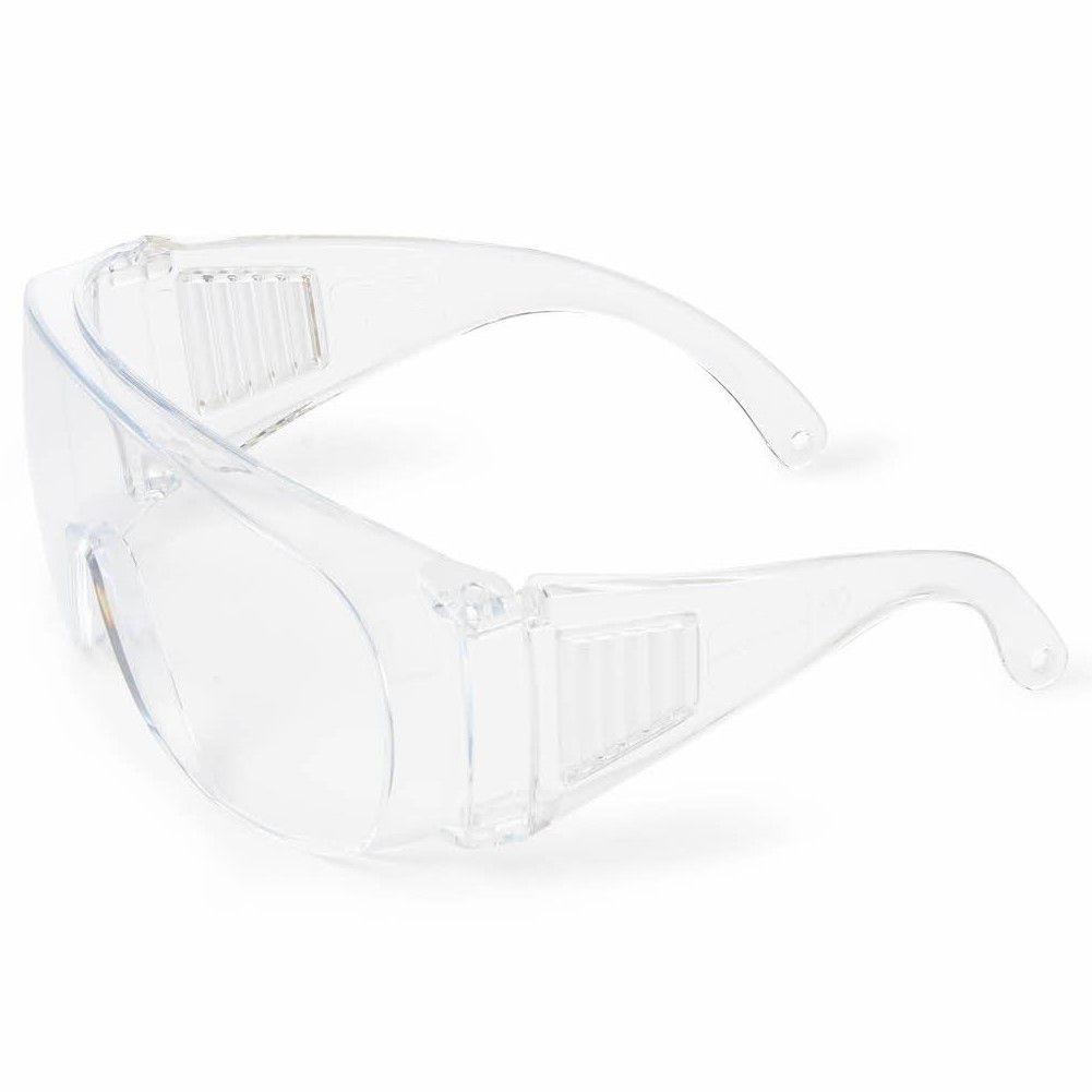 Medline Clear Hospital Visitor Safety Glasses 144Ct