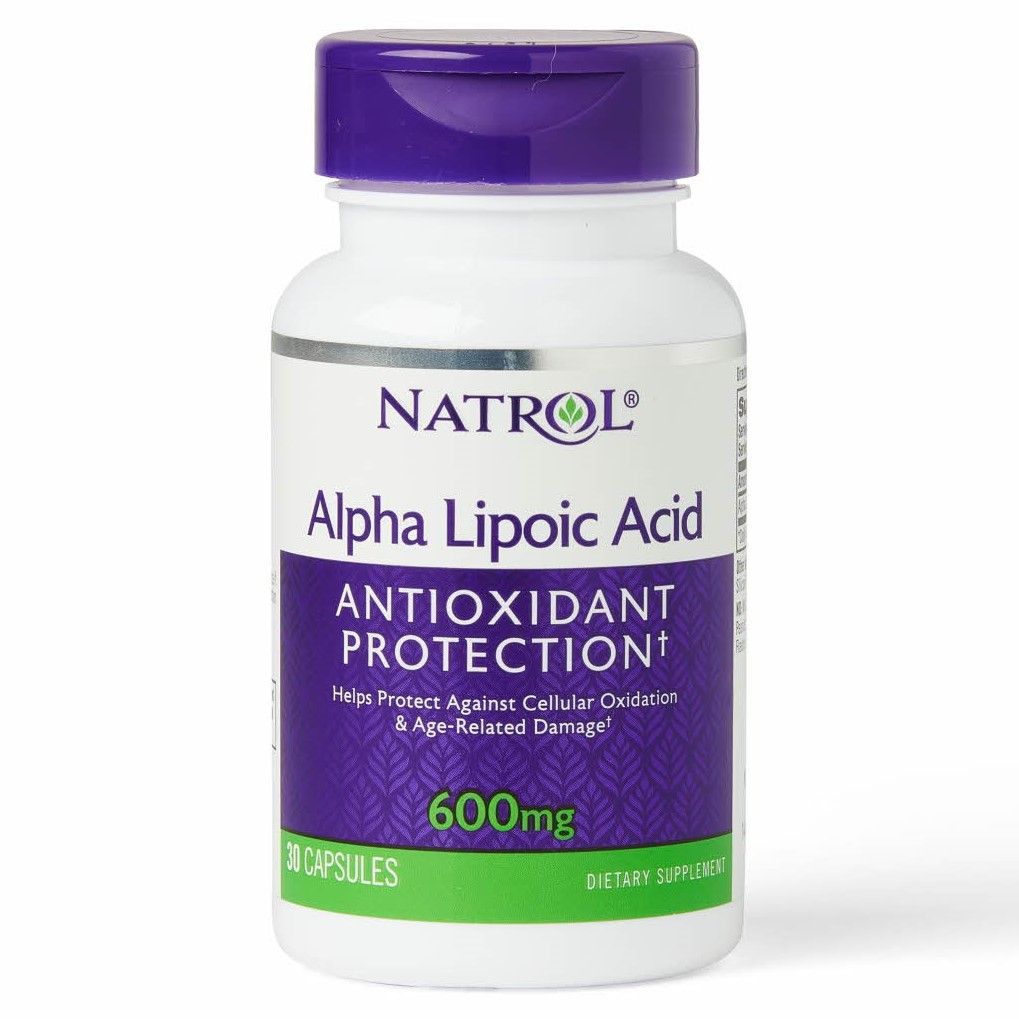 Natrol Alpha Lipoic Acid Capsule 600mg 30Ct