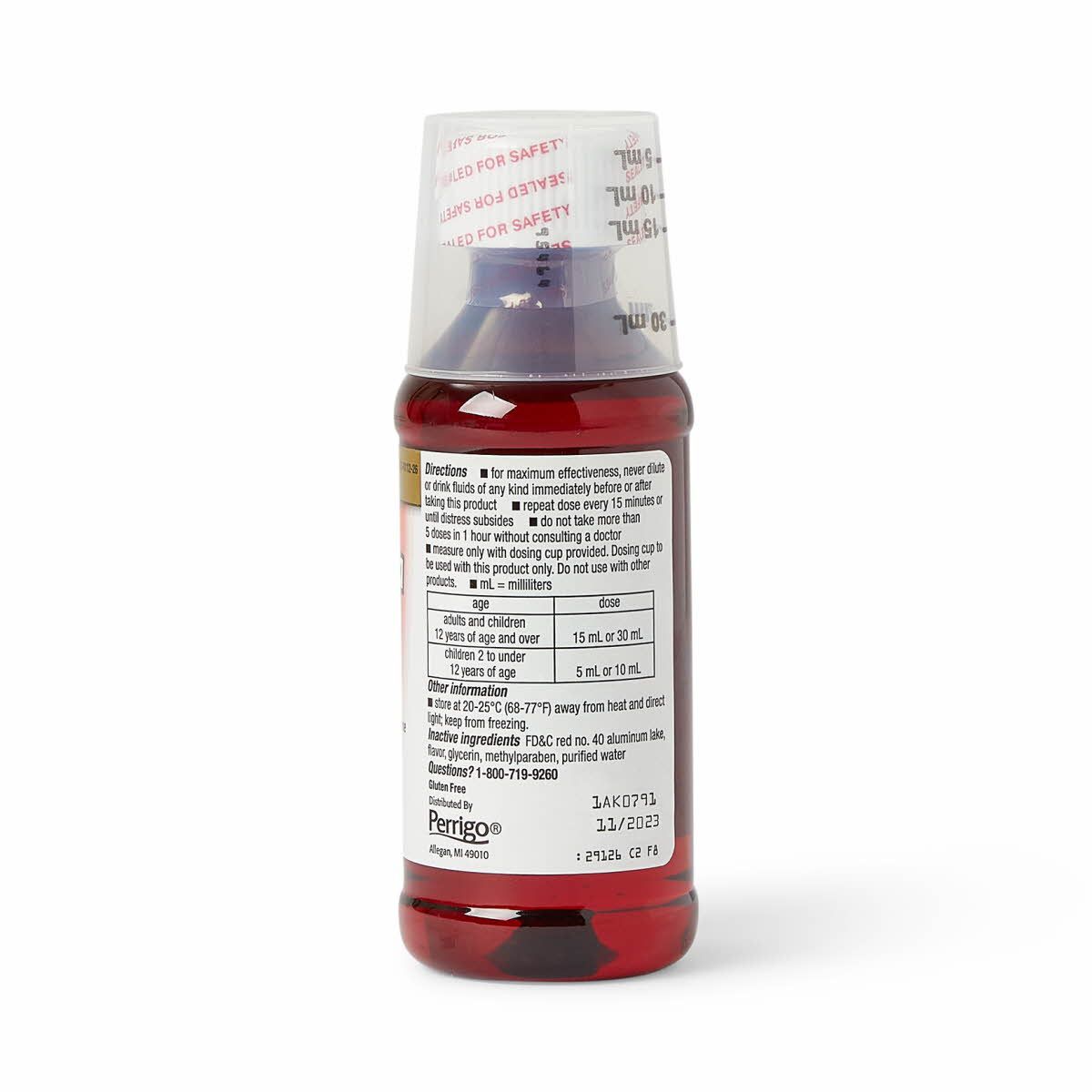 GoodSense AntiNausea Liquid Medicine Cherry 4oz 1Ct