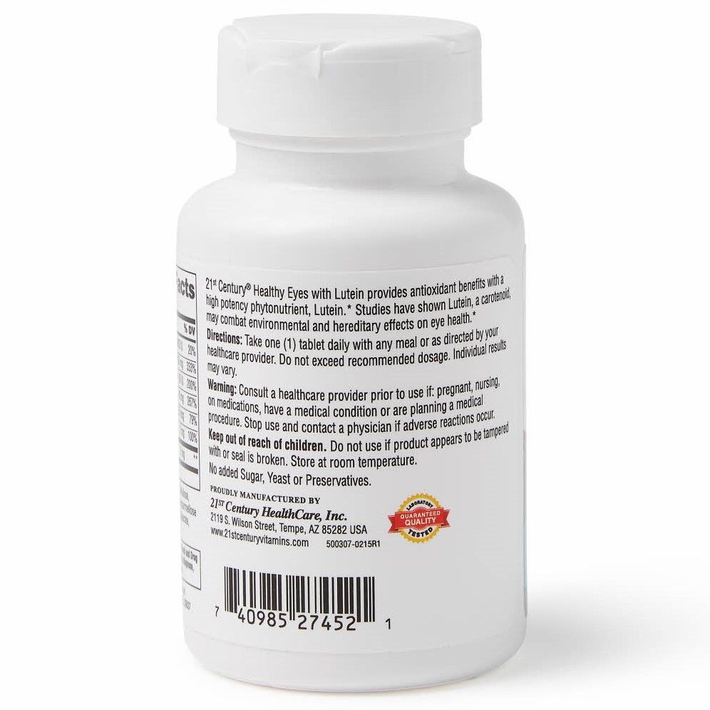 Healthy Eyes Multivitamin Mineral Tablets with Lutein 60Ct