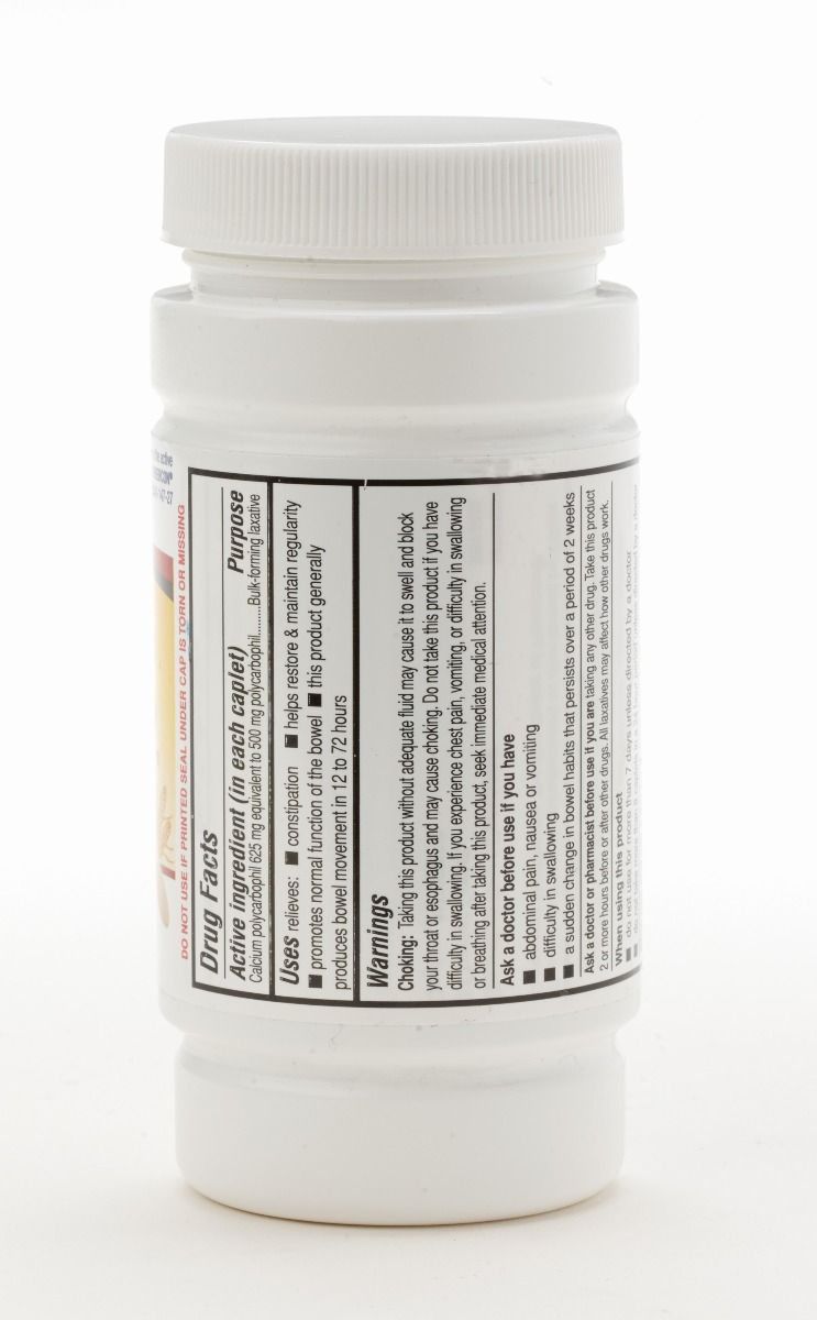 Guardian Fiber Laxative Caplet 625mg 90Ct