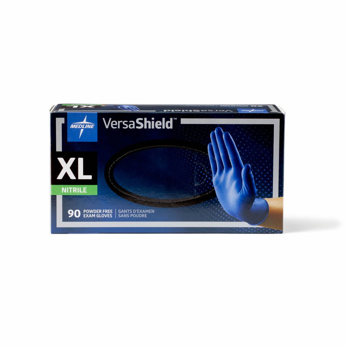 Medline VersaShield Full Texture Nitrile Glove XL 900Ct