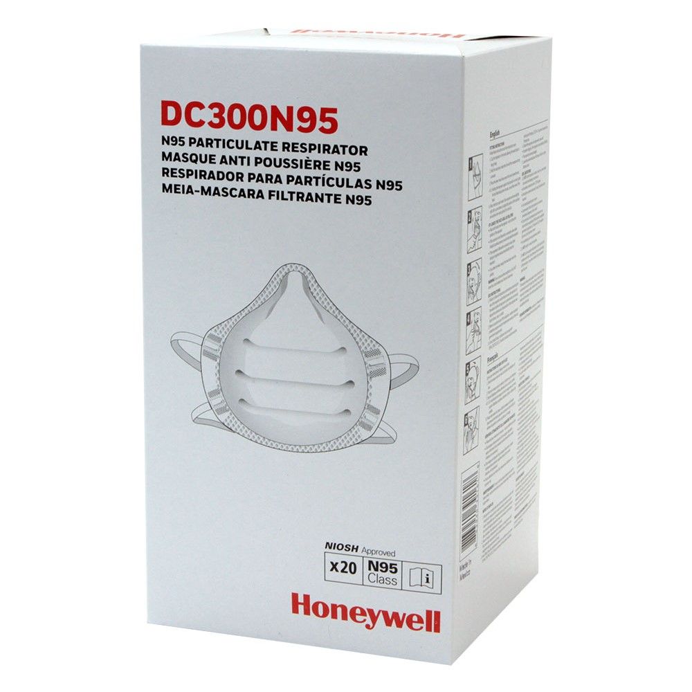Honeywell DC300 N95 Particulate Respirator 200Ct