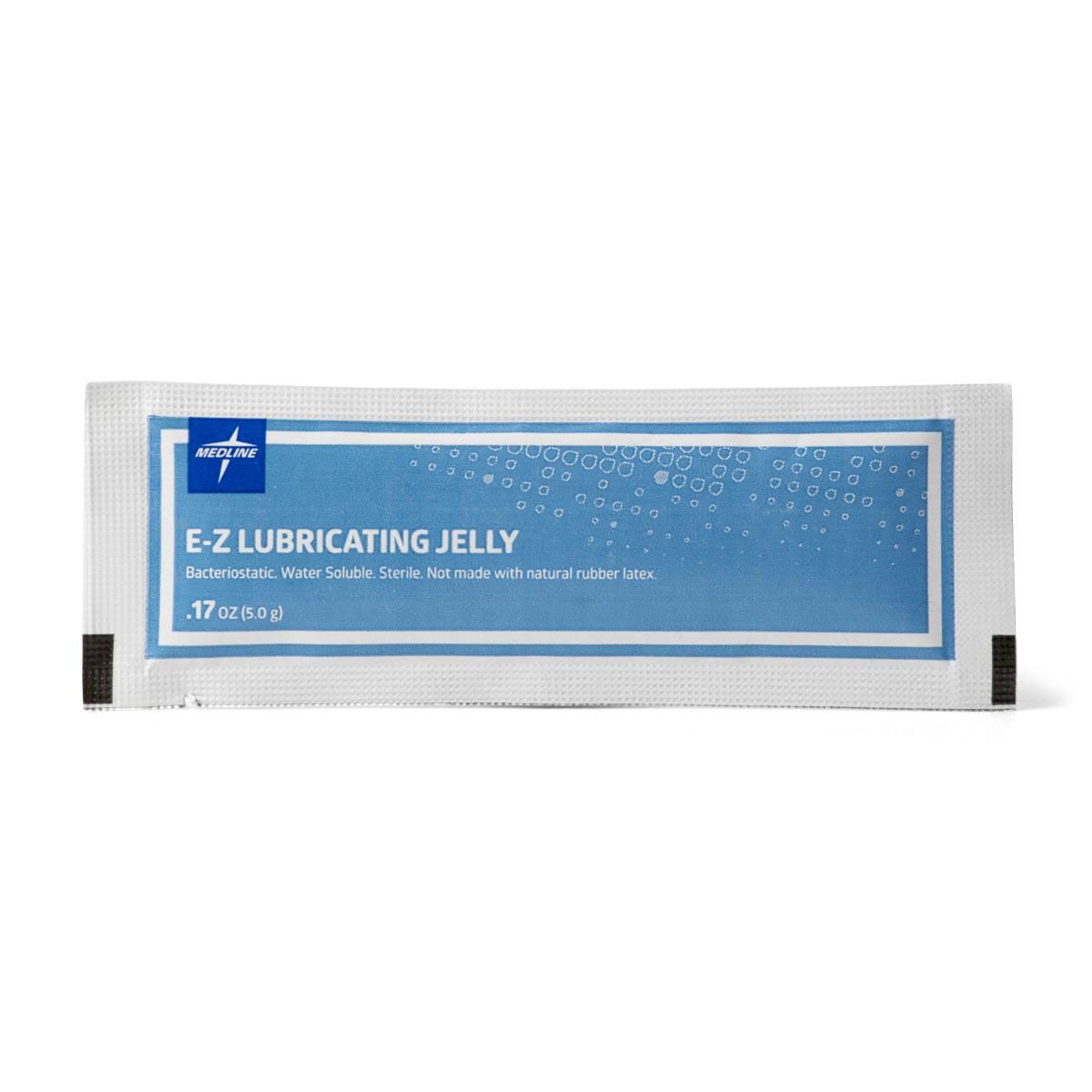 Medline Sterile EZ Lubricating Jelly 5g Packet 150Ct