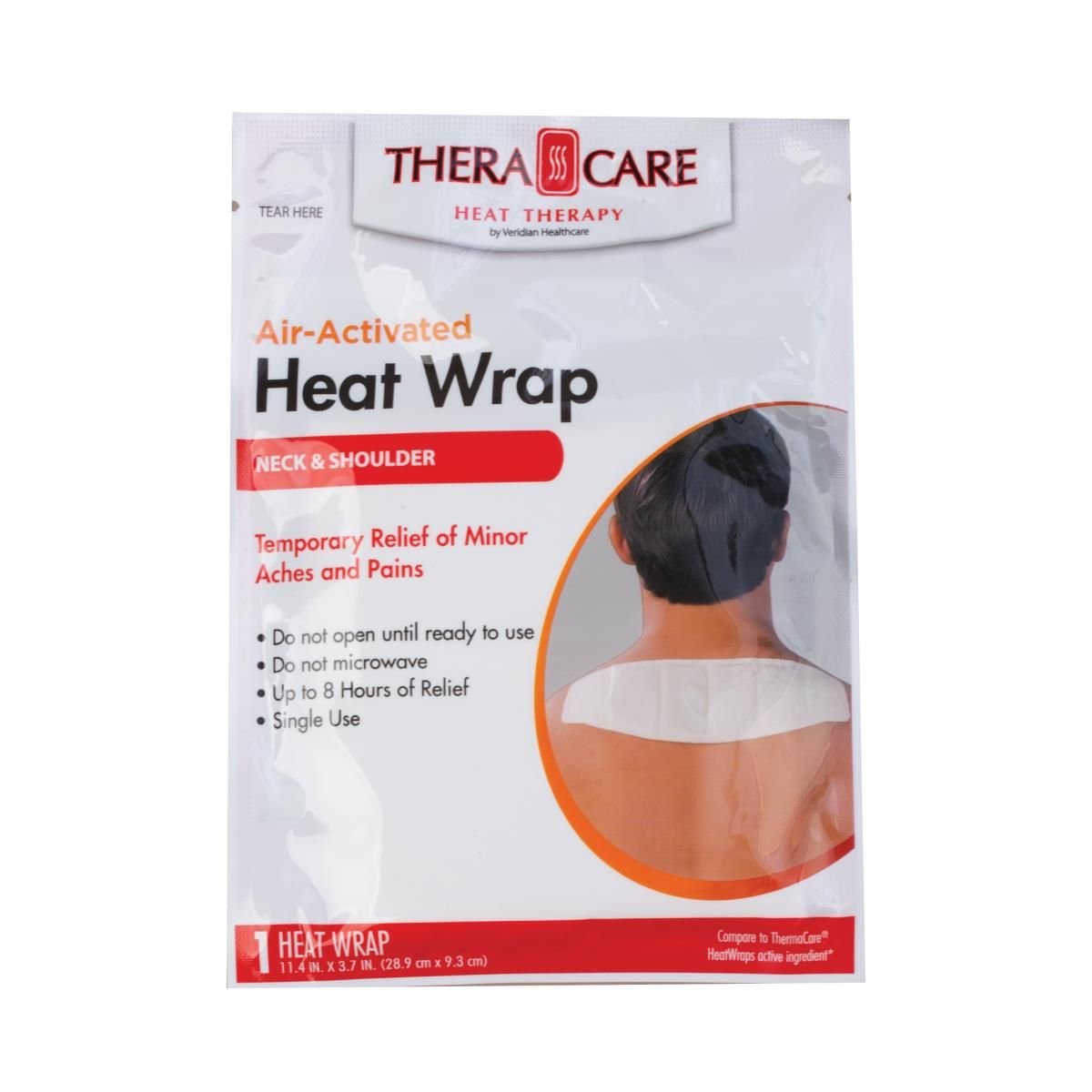 Theracare Neck / Shoulder Heat Wrap 3Ct