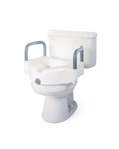 Guardian Raised Locking Toilet Seat 5in 400lbs 1Ct