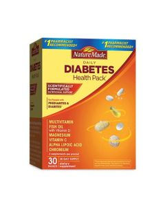 Nature Made Diabetes Health Supplements Packets 30Ct