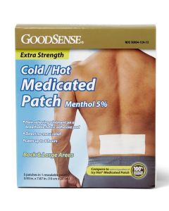 GoodSense X-Strength Medicated Cold/Hot Patch Large 5Ct