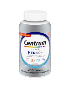 Centrum Silver Men 50+ Multivitamin Tablets 200Ct