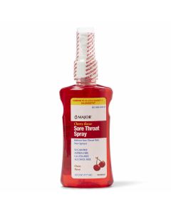 Major Sore Throat Spray, Cherry, 6oz. Bottle, One
