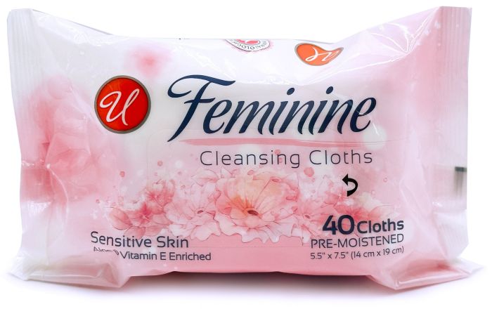 Feminine Cleansing Wipes 40Ct PZZ200212H by