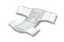Medline FitRight Overnight Stretch Brief Size 1 20Ct FREW1Z by Medline