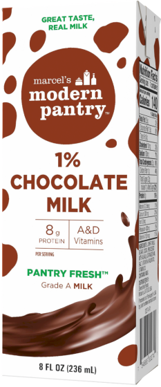 1% Chocolate Milk 8oz 1Ct ENT10456H by