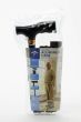 Medline Folding T-Handle Aluminum Cane 250lb Black 6Ct MDS86430W by Medline