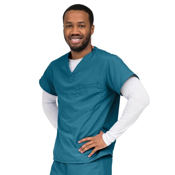 Caribbean blue color scrubs clearance