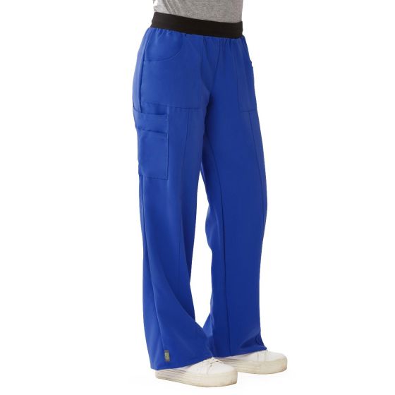 Wide Waistband Scrub Pants 