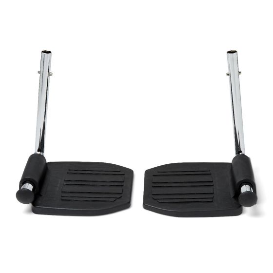 Medline Replacement Wheelchair Composite Footrest 2Ct