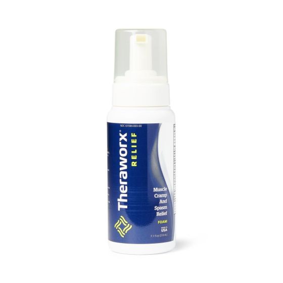 Theraworx Topical Pain Relief Foam with 0.5 Strength Magnesium Sulfate