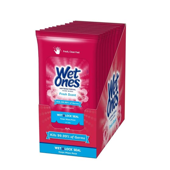 Wet Ones Antibacterial Wipes 400Ct