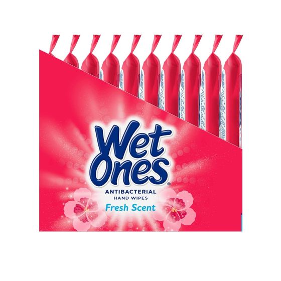Wet Ones Wipes, Fresh, Antibacterial, 20Ct