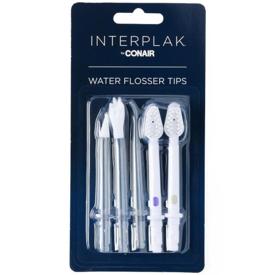 Interplak Dental Water Flosser Jet Tips 5Ct