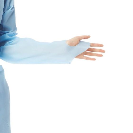 Standard Polyethylene Thumb Loop Isolation Gowns Medline at Home