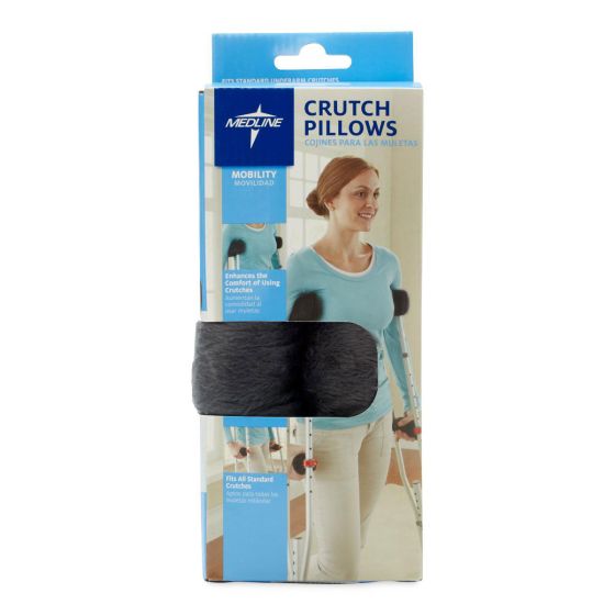 Medline Crutch Underarm and Handgrip Pillow Cushion 2Ct