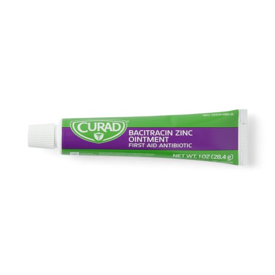 CURAD Bacitracin Antibiotic Ointment Zinc 1oz 1Ct