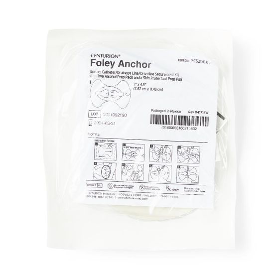 Centurion Foley Anchor Urinary Catheter Securement Device 1Ct