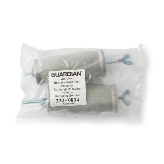 Guardian QuikFit Replacement Handle Kit for Crutches 2Ct