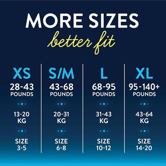 Goodnites Youth Boys' Underpants Size XL 9Ct