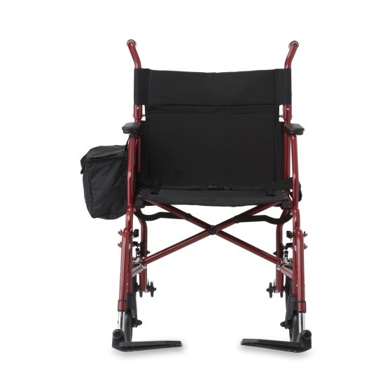 Medline Basic Steel Transport Chairs with 8in Wheels