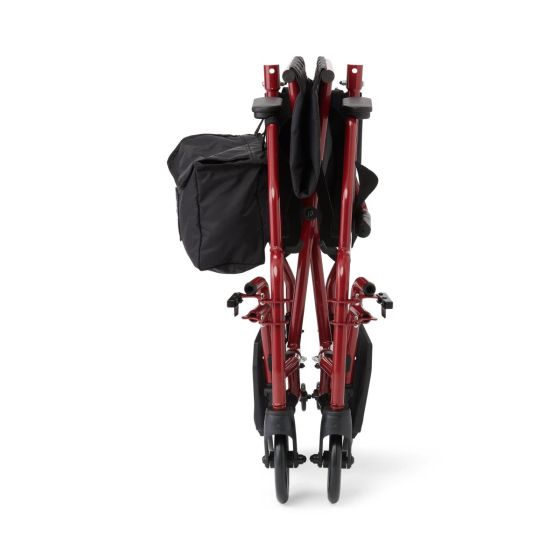 Medline Basic Steel Transport Chairs with 8in Wheels